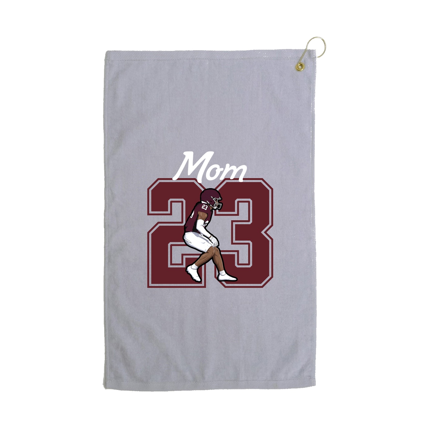 Golf Towel — Mothers Day Shirsey in Grey