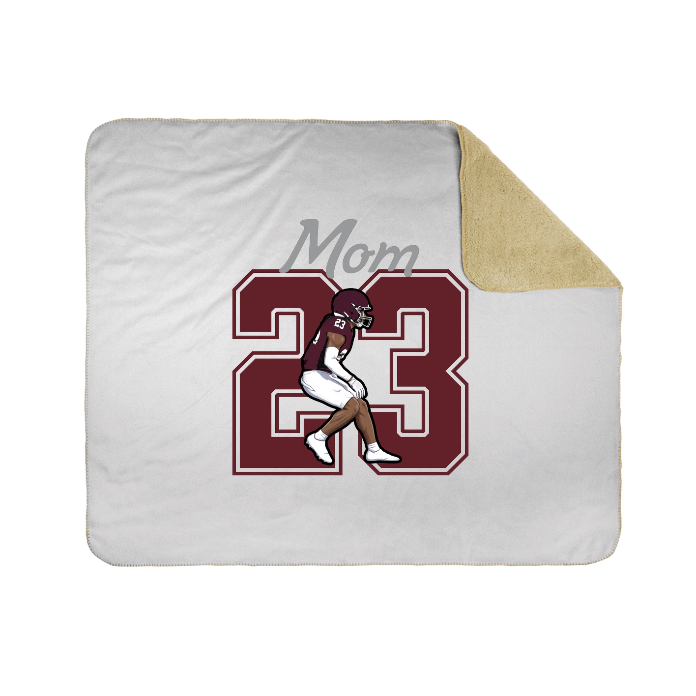 Throw Blanket — Mothers Day Shirsey in White