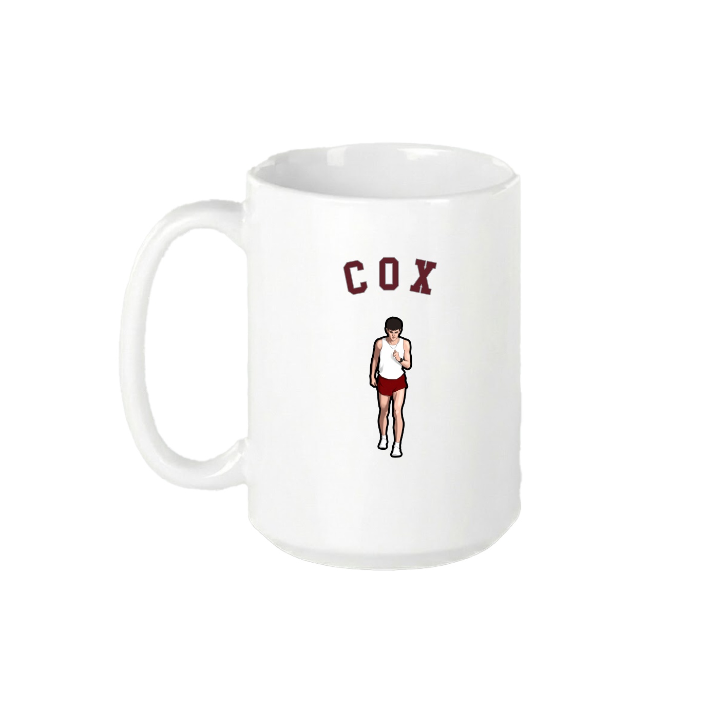 15oz Coffee Mug — Shirsey Arch in White