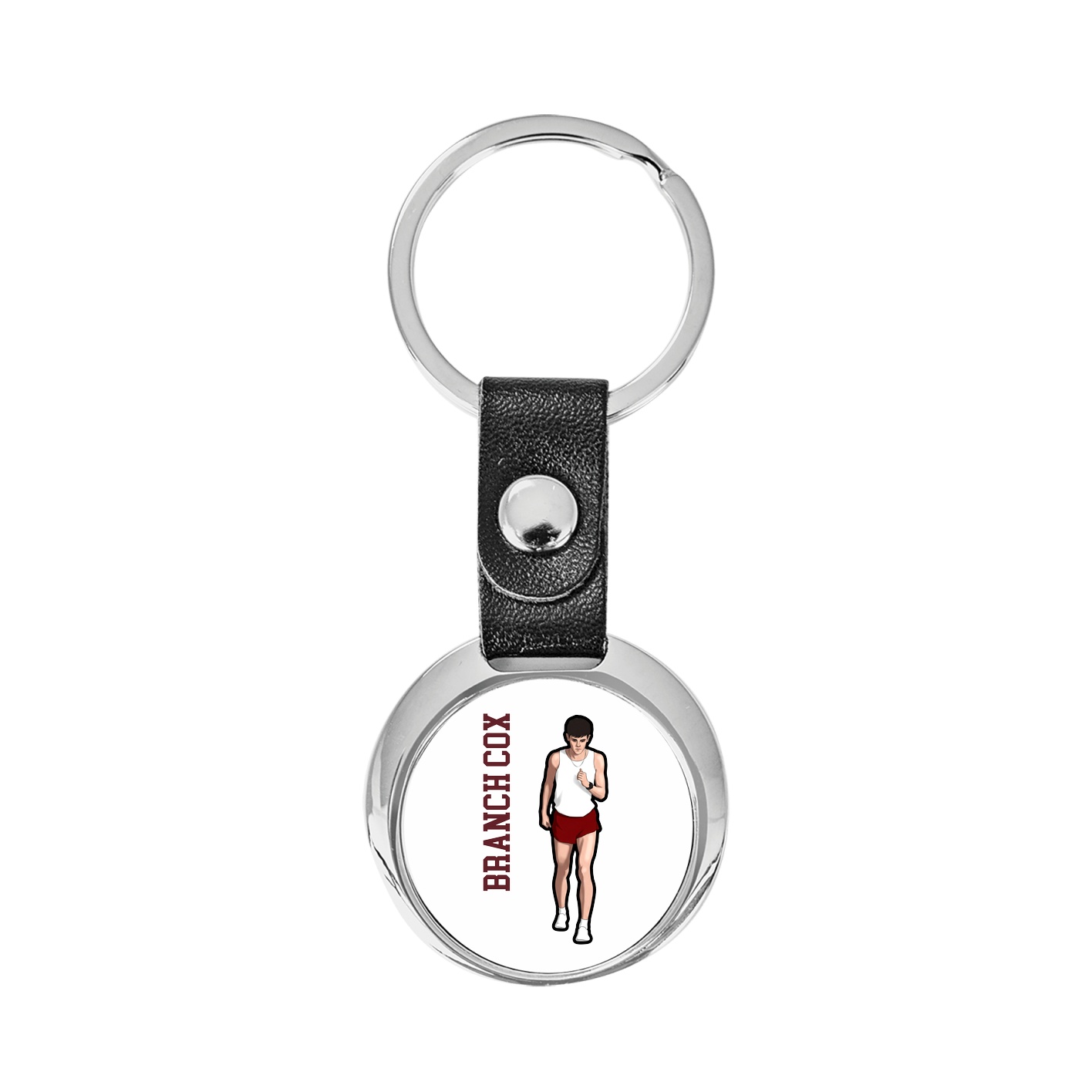 Key Chain — Name Vertical in Classic