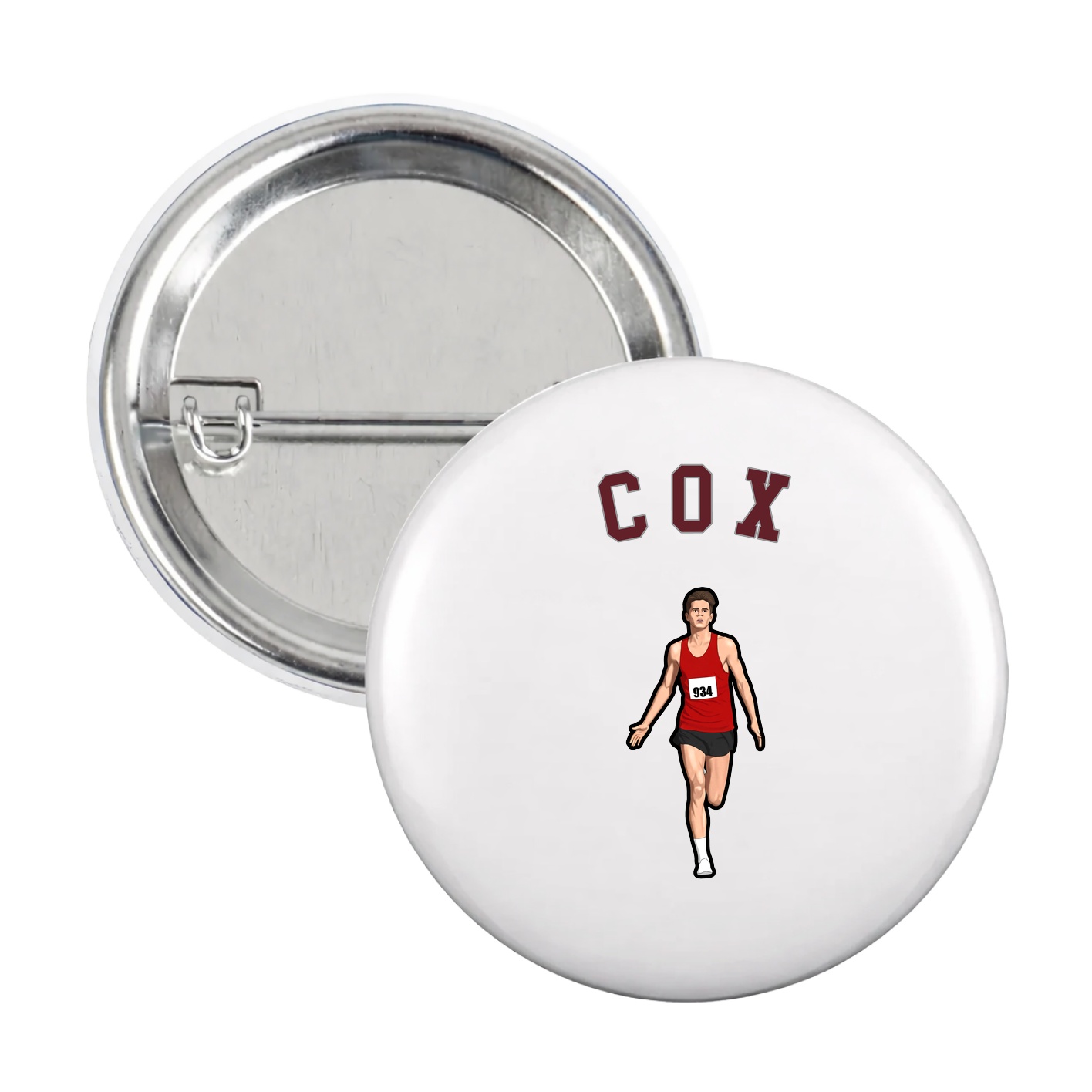 Game Day Button — Shirsey Arch in White