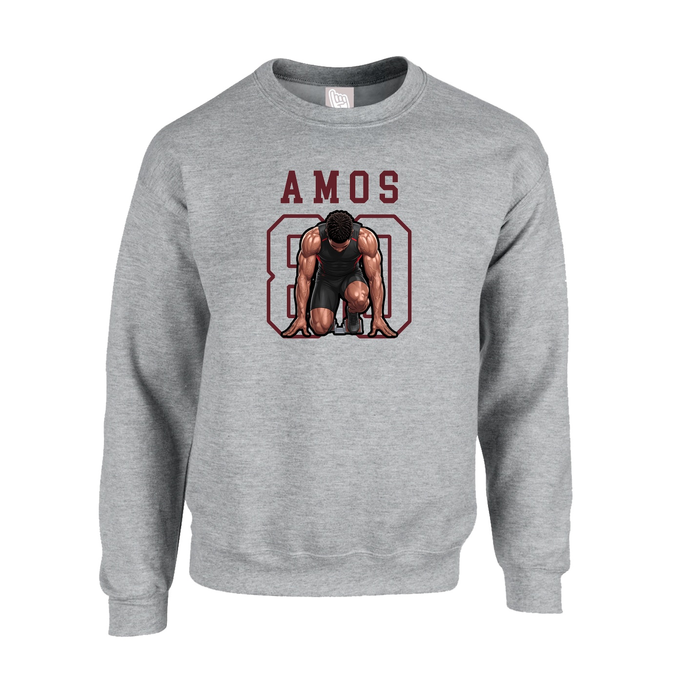 Fleece Crew — Shirsey in Grey