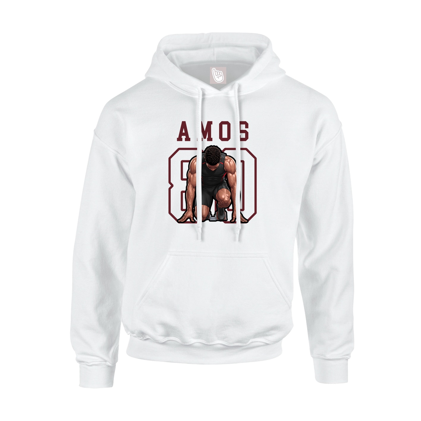 Youth Hoodie — Shirsey in White