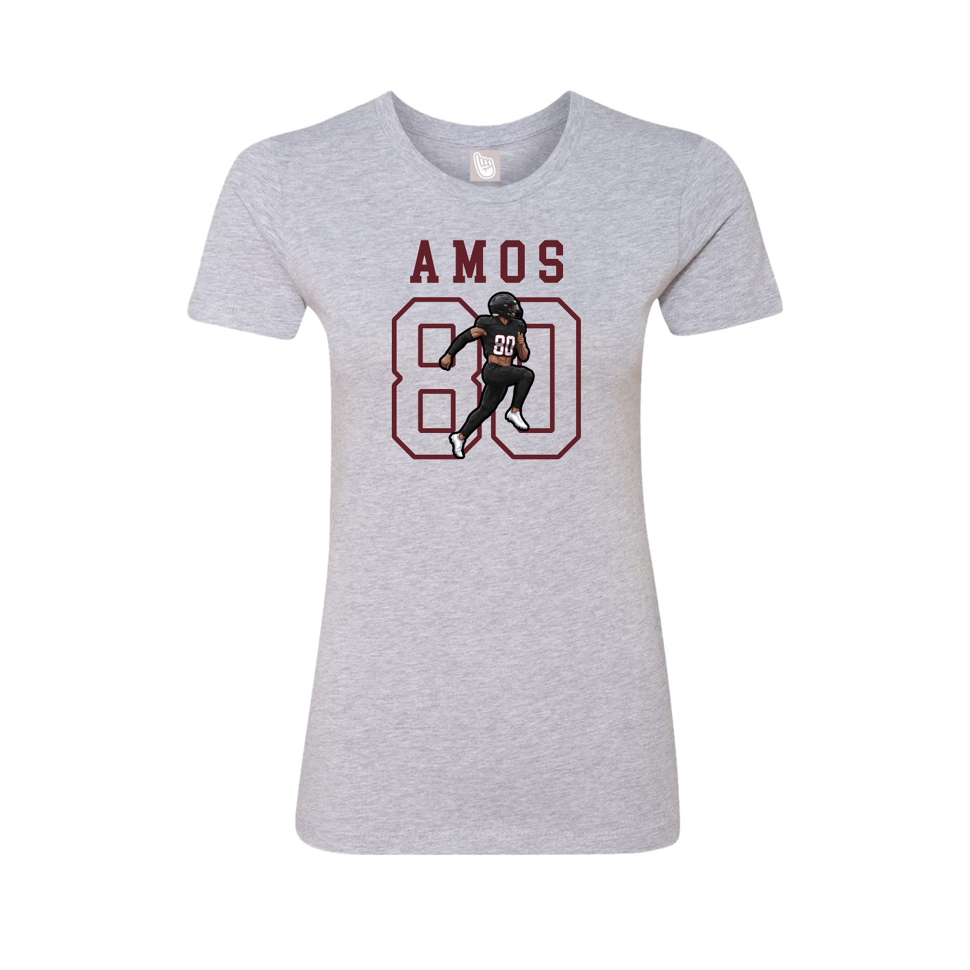 Fitted Women's Tee — Shirsey in Grey