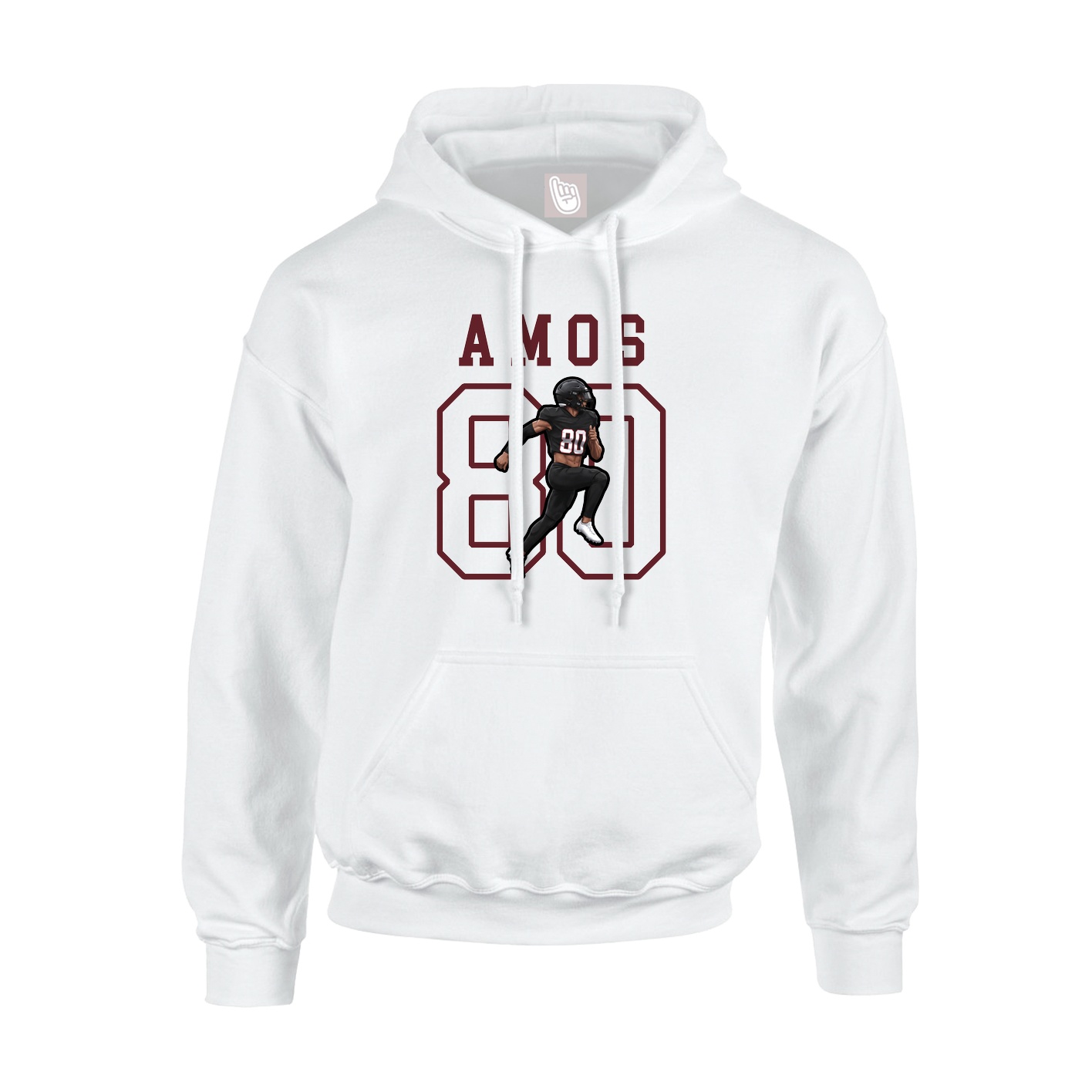 Youth Hoodie — Shirsey in White