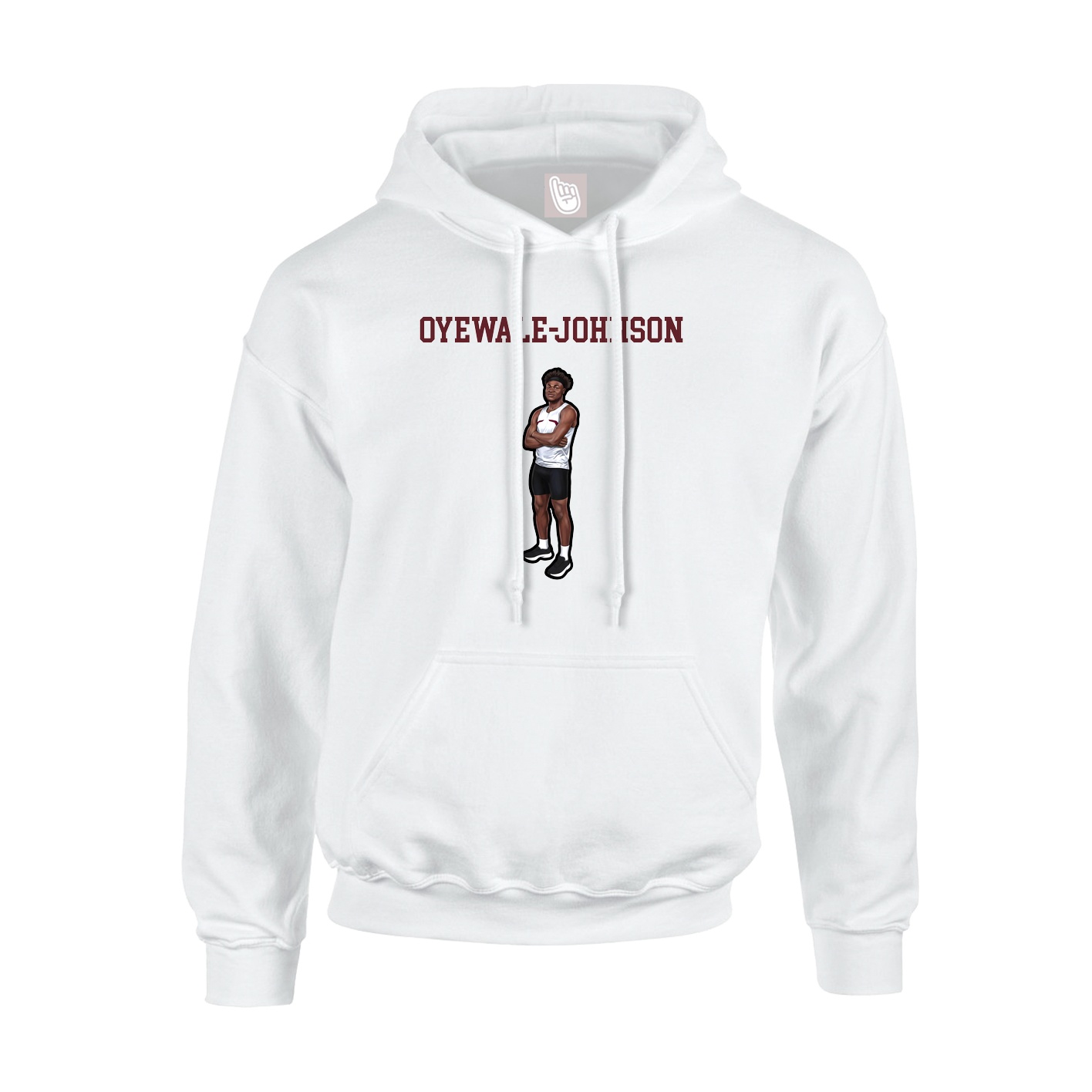Hoodie — Shirsey in White