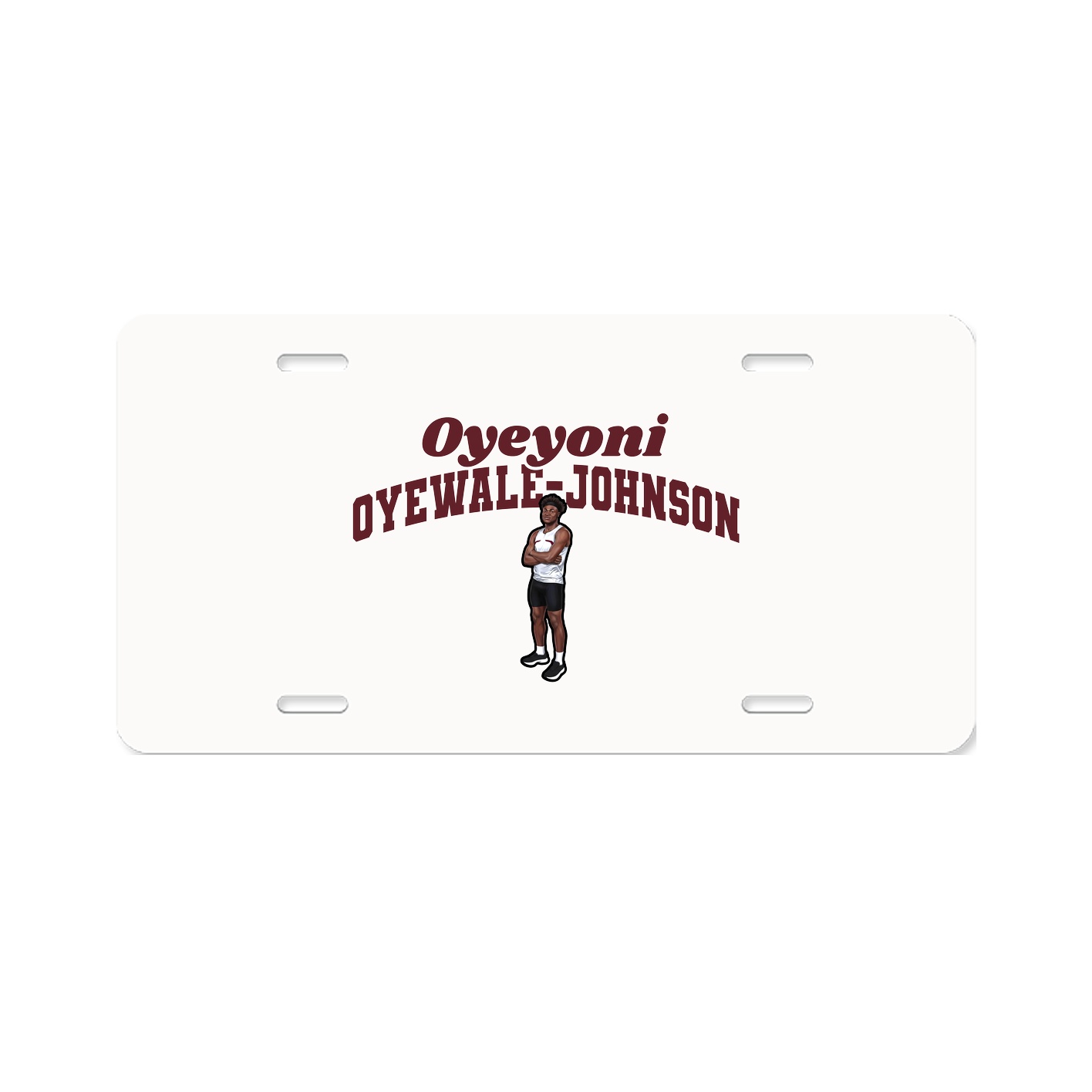 License Plate — Signature Arch in Classic