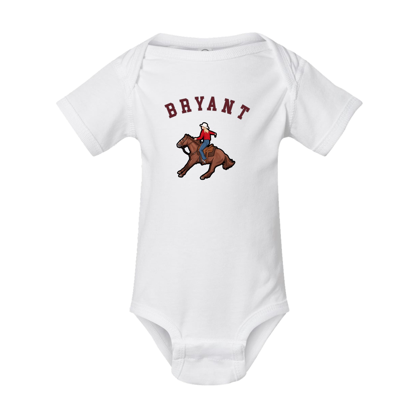 Baby Onesie — Shirsey Arch in White