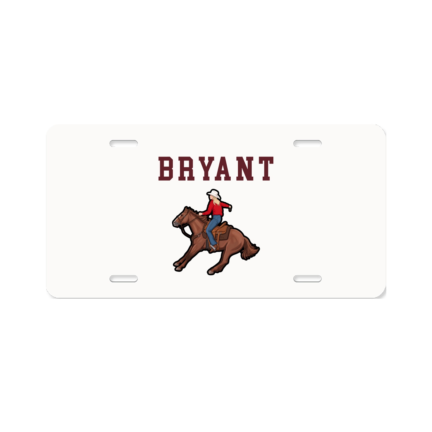 License Plate — Shirsey in Classic