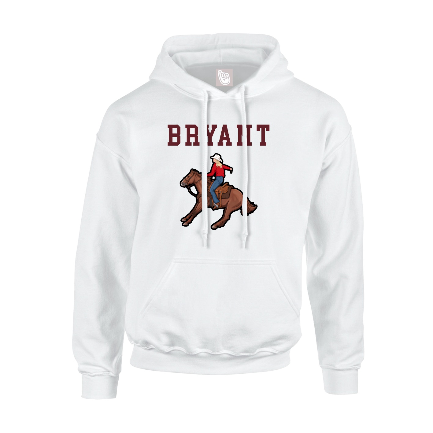Youth Hoodie — Shirsey in White