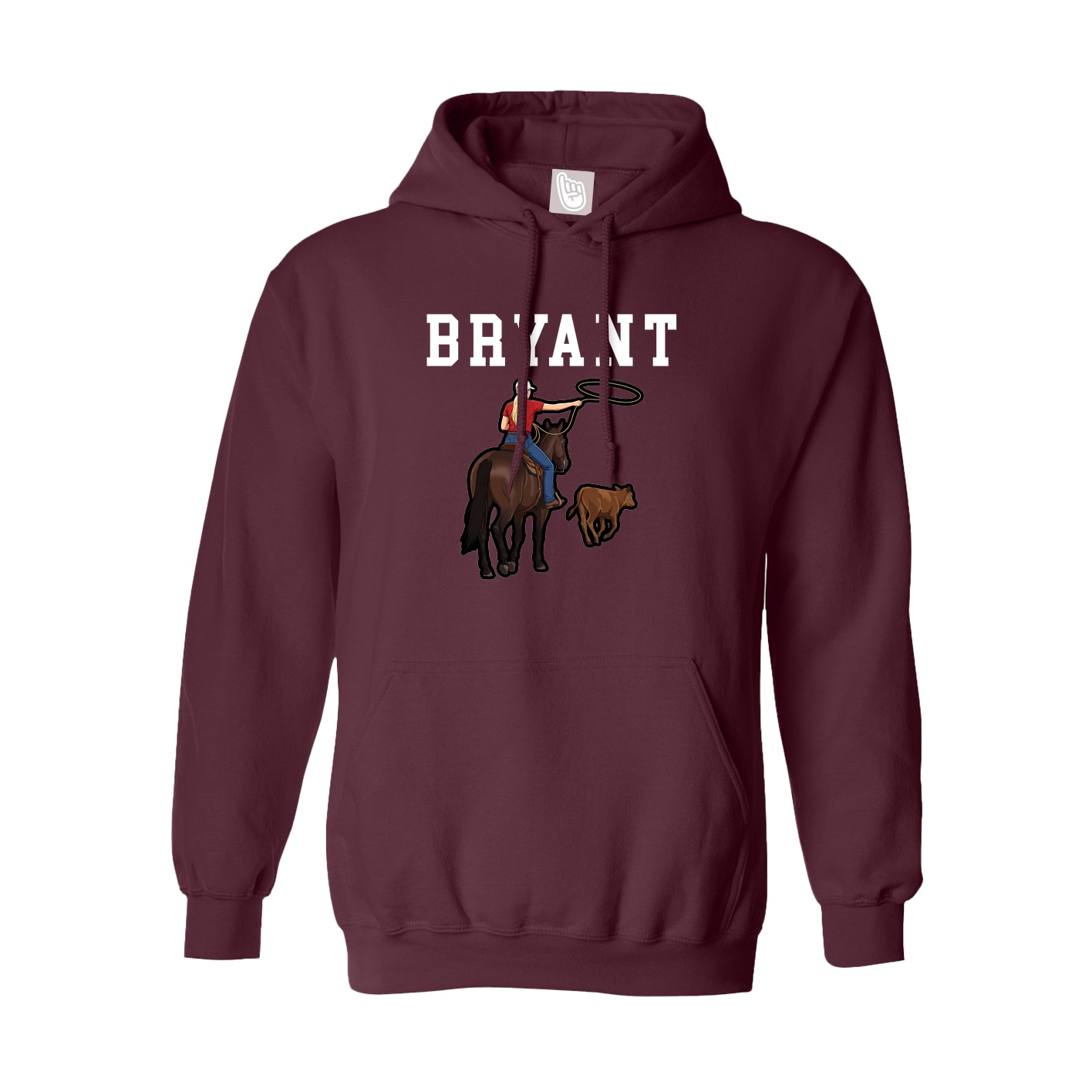 Hoodie — Shirsey in Maroon