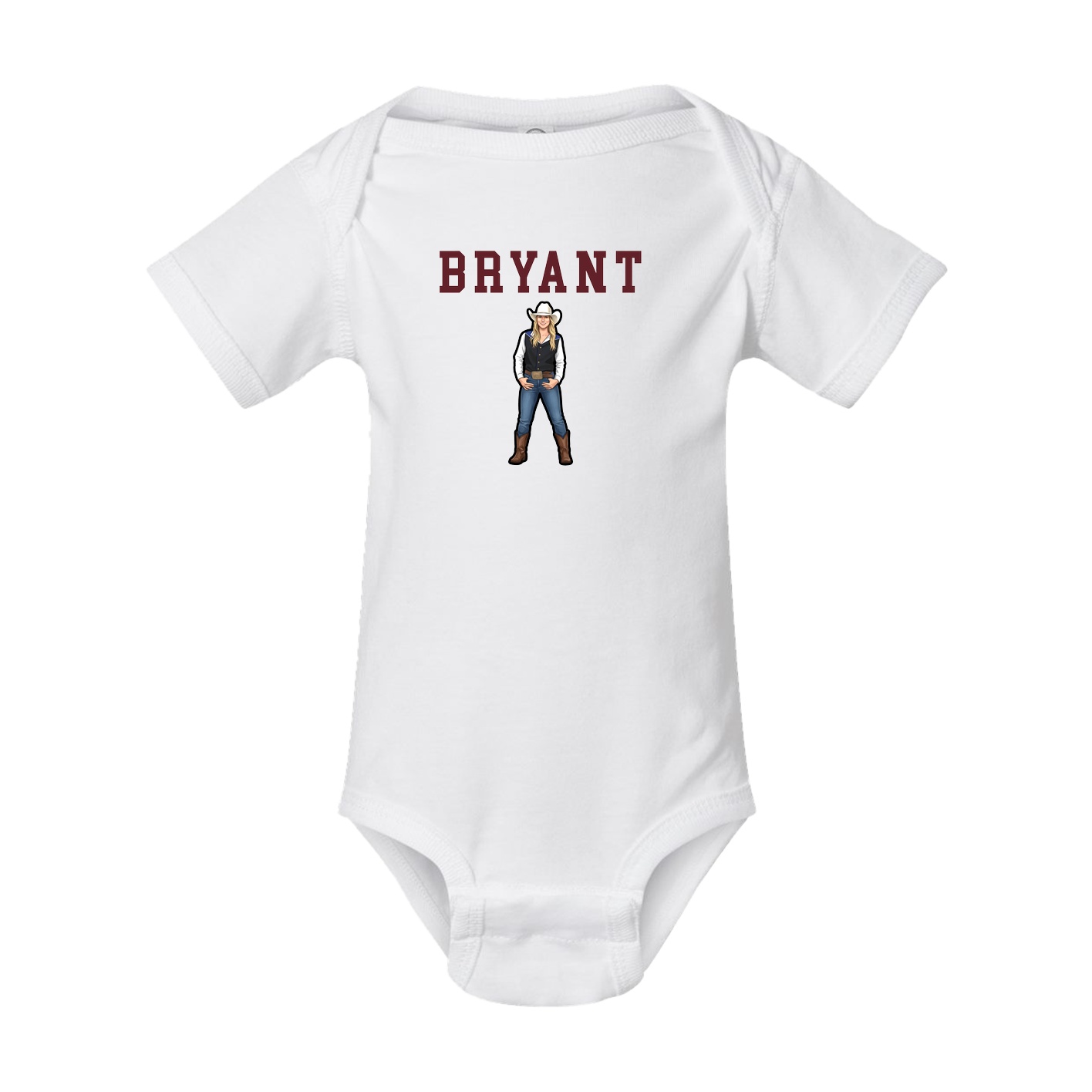 Baby Onesie — Shirsey in White