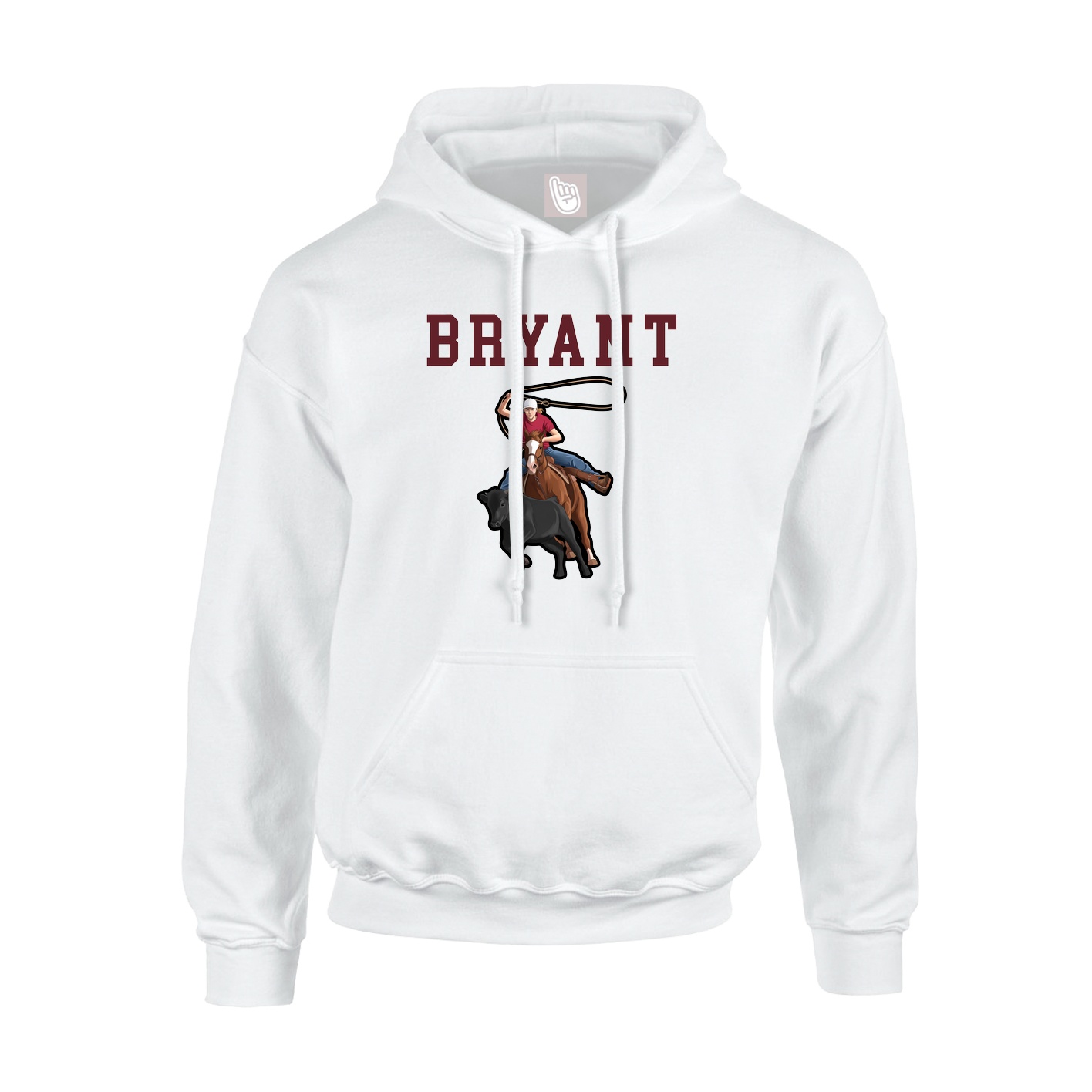 Hoodie — Shirsey in White
