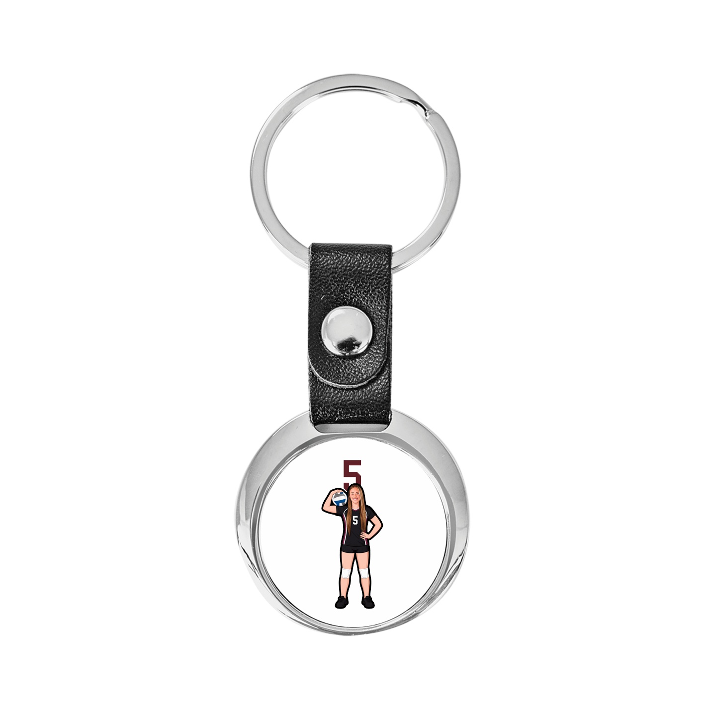 Key Chain — Number Top in Classic