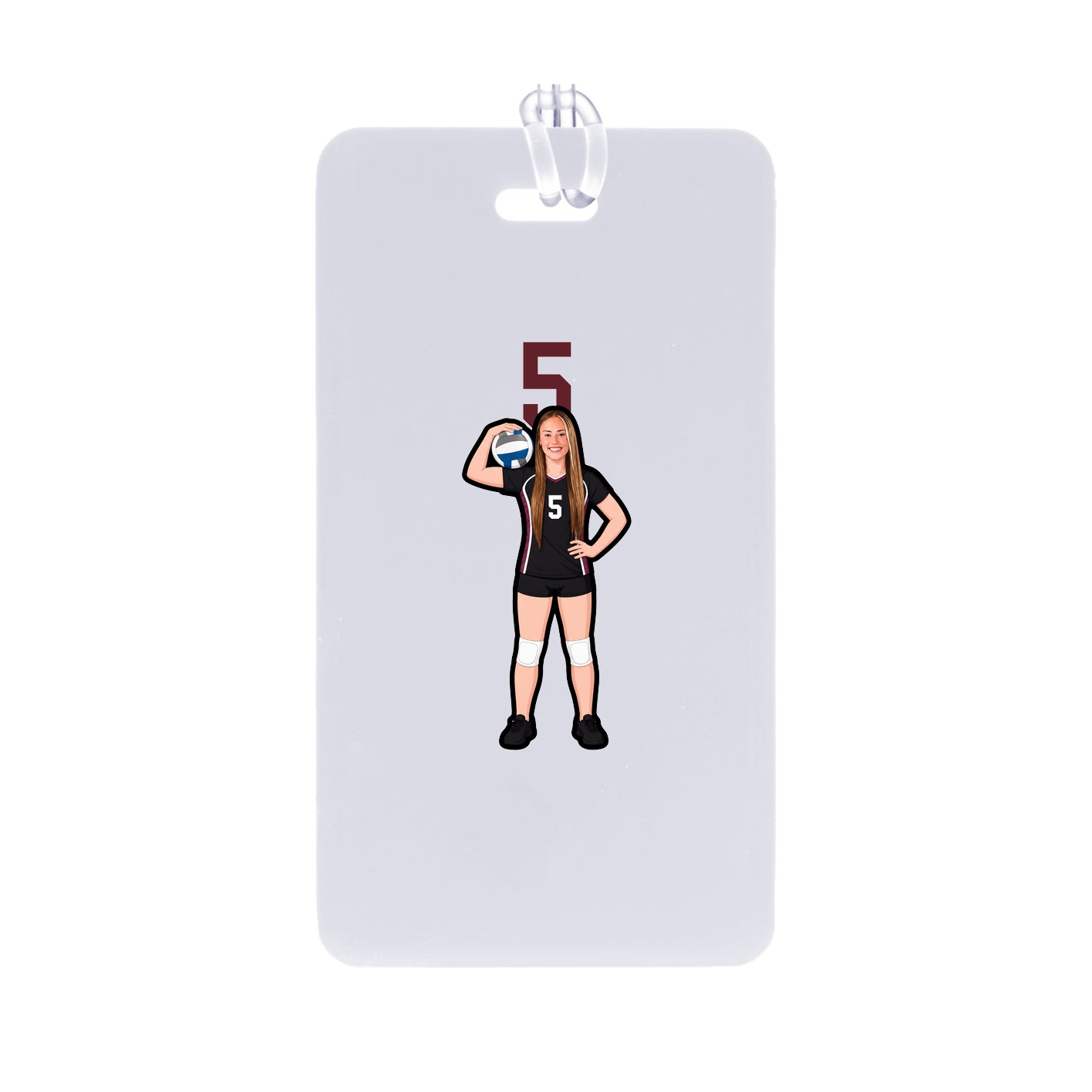 Bag Tag — Number Top in Classic