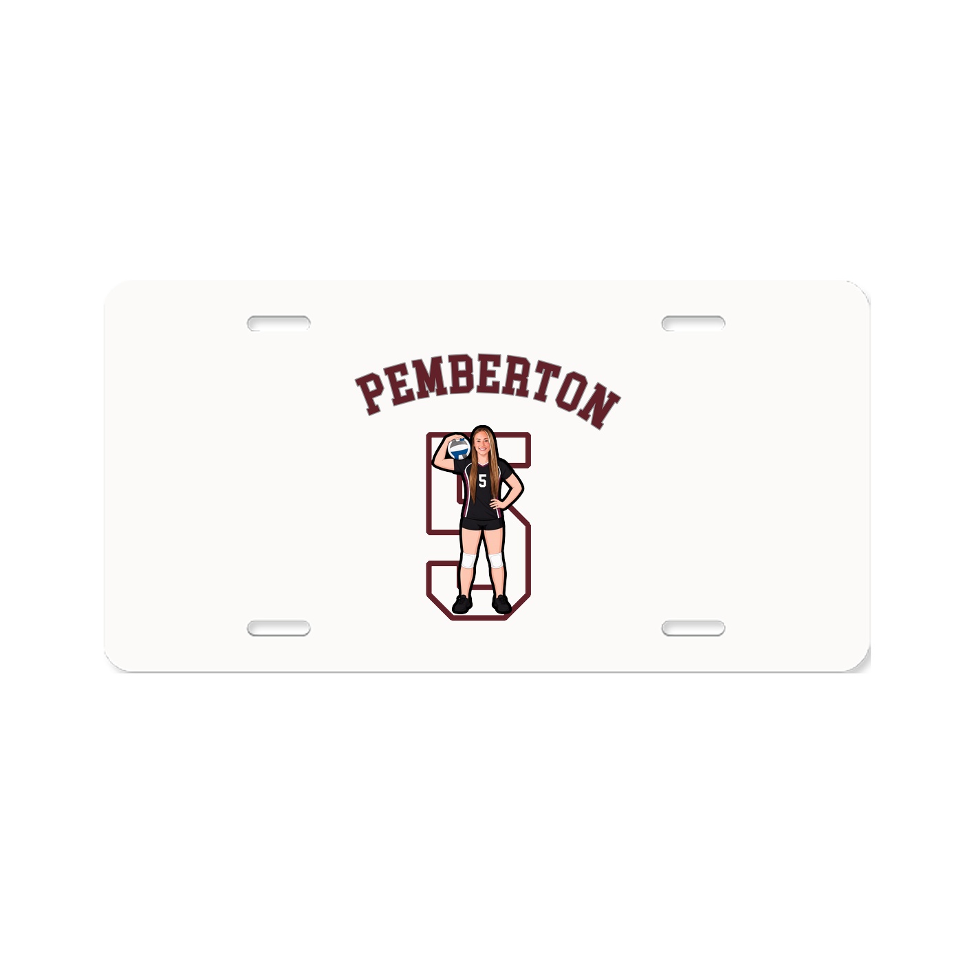 License Plate — Shirsey Arch in Classic
