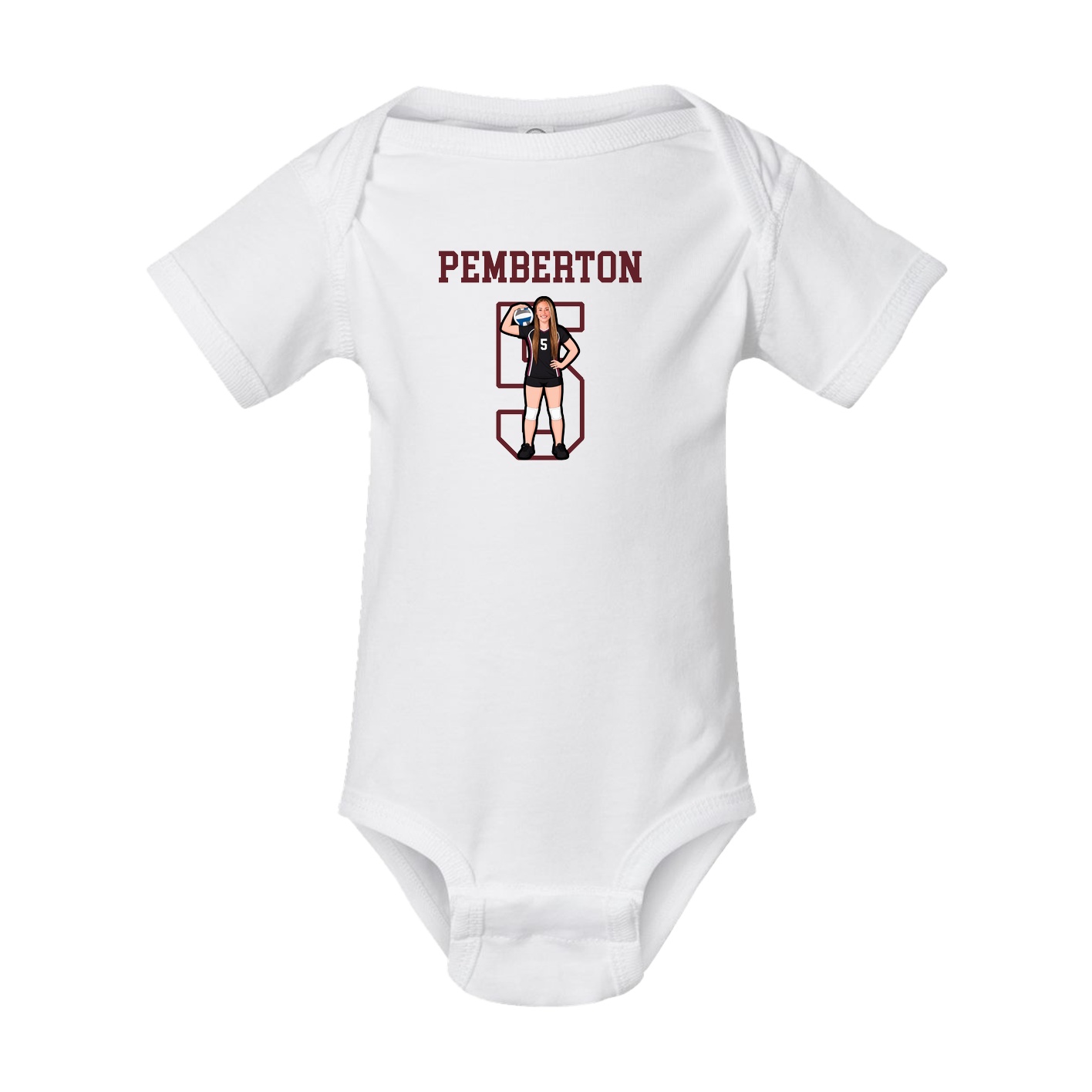 Baby Onesie — Shirsey in White