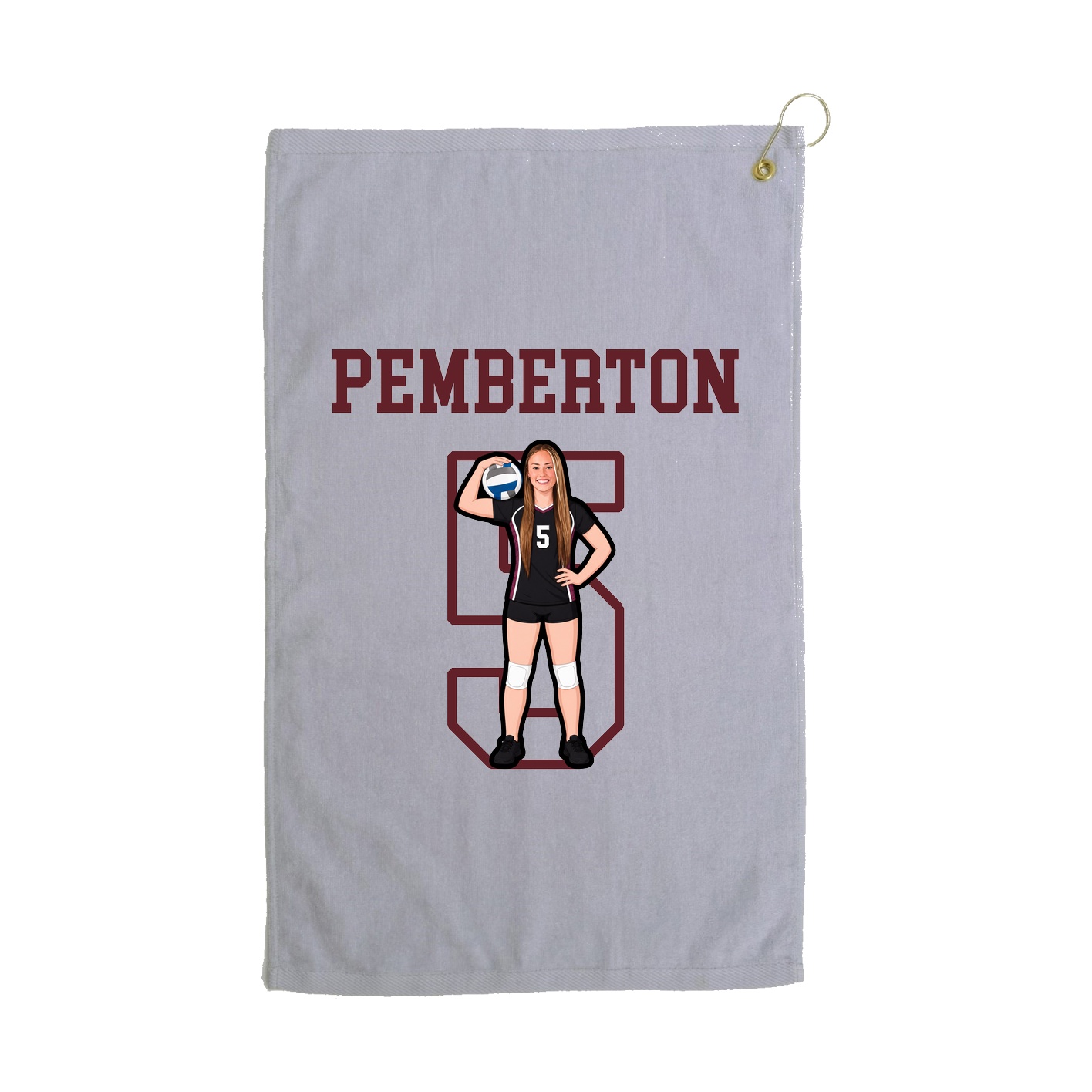 Golf Towel — Shirsey in Grey