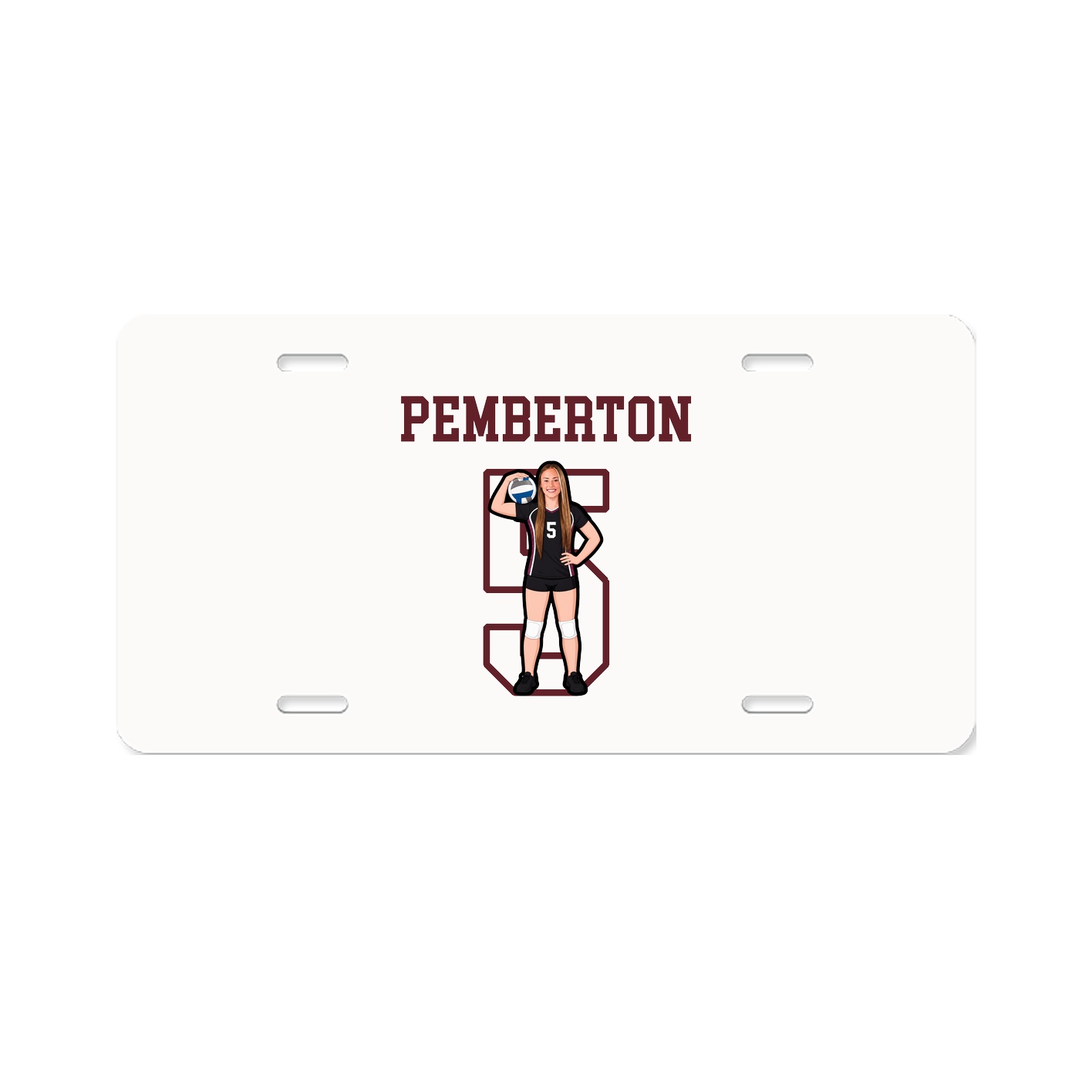 License Plate — Shirsey in Classic