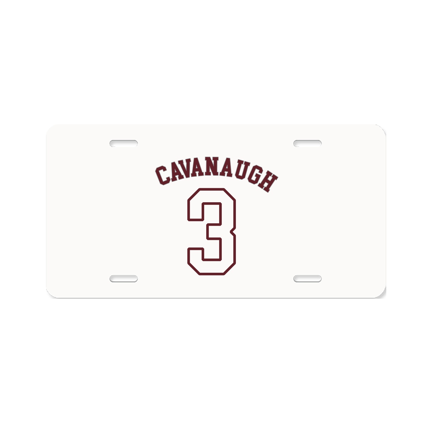 License Plate — Shirsey Arch in Classic