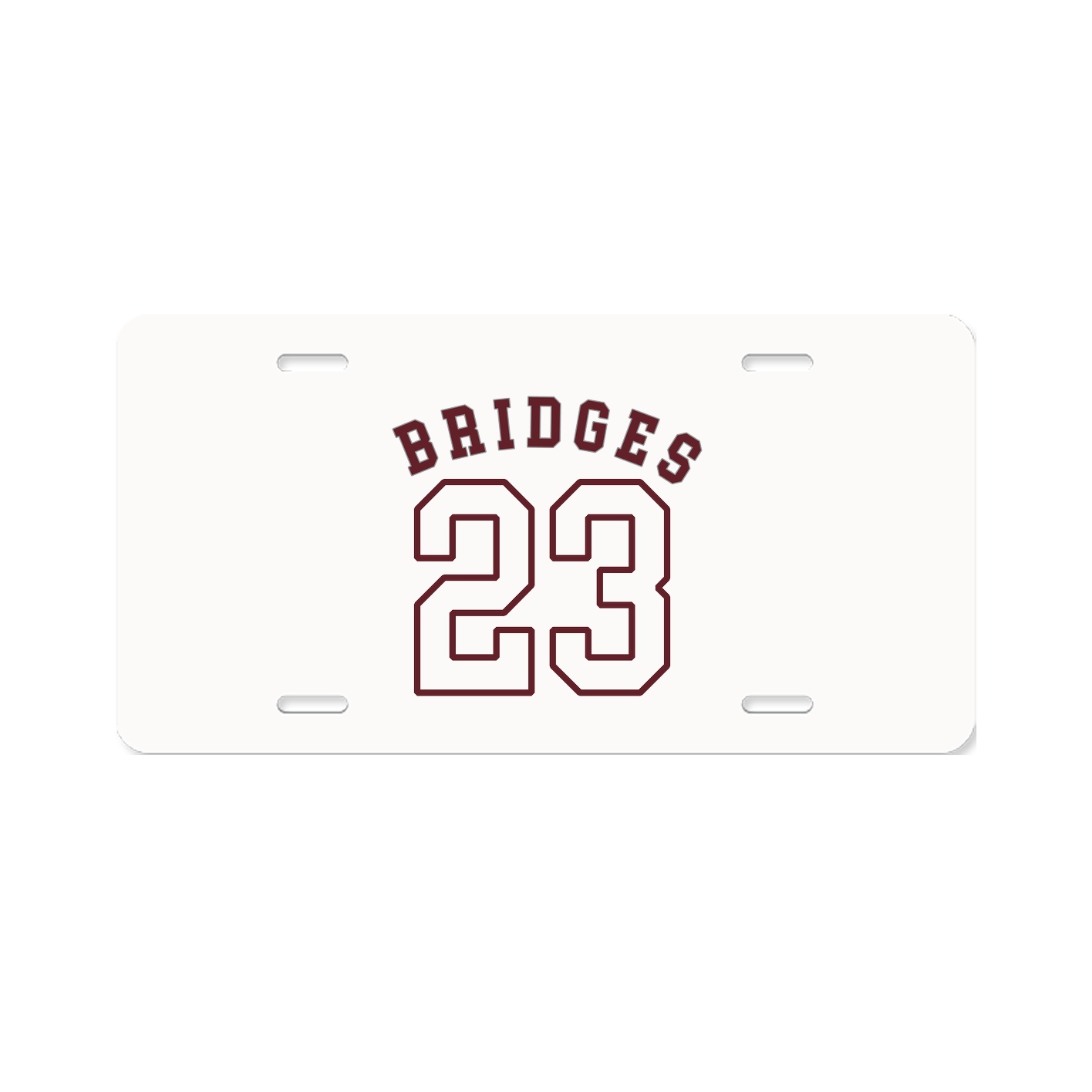 License Plate — Shirsey Arch in Classic