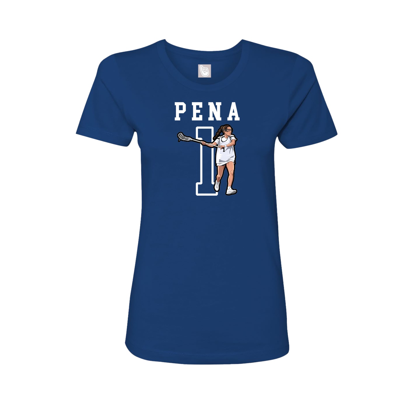 Fitted Women's Tee — Shirsey in Royal