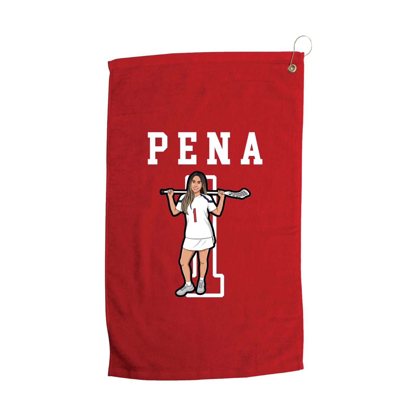Golf Towel — Shirsey in Red