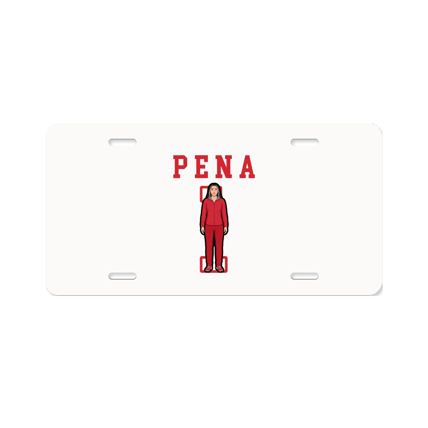 License Plate — Shirsey in Classic