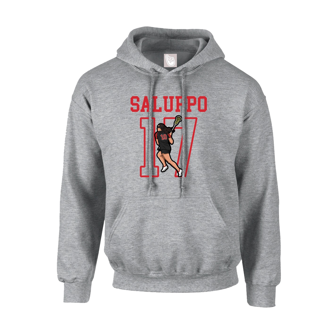 Hoodie — Shirsey in Grey