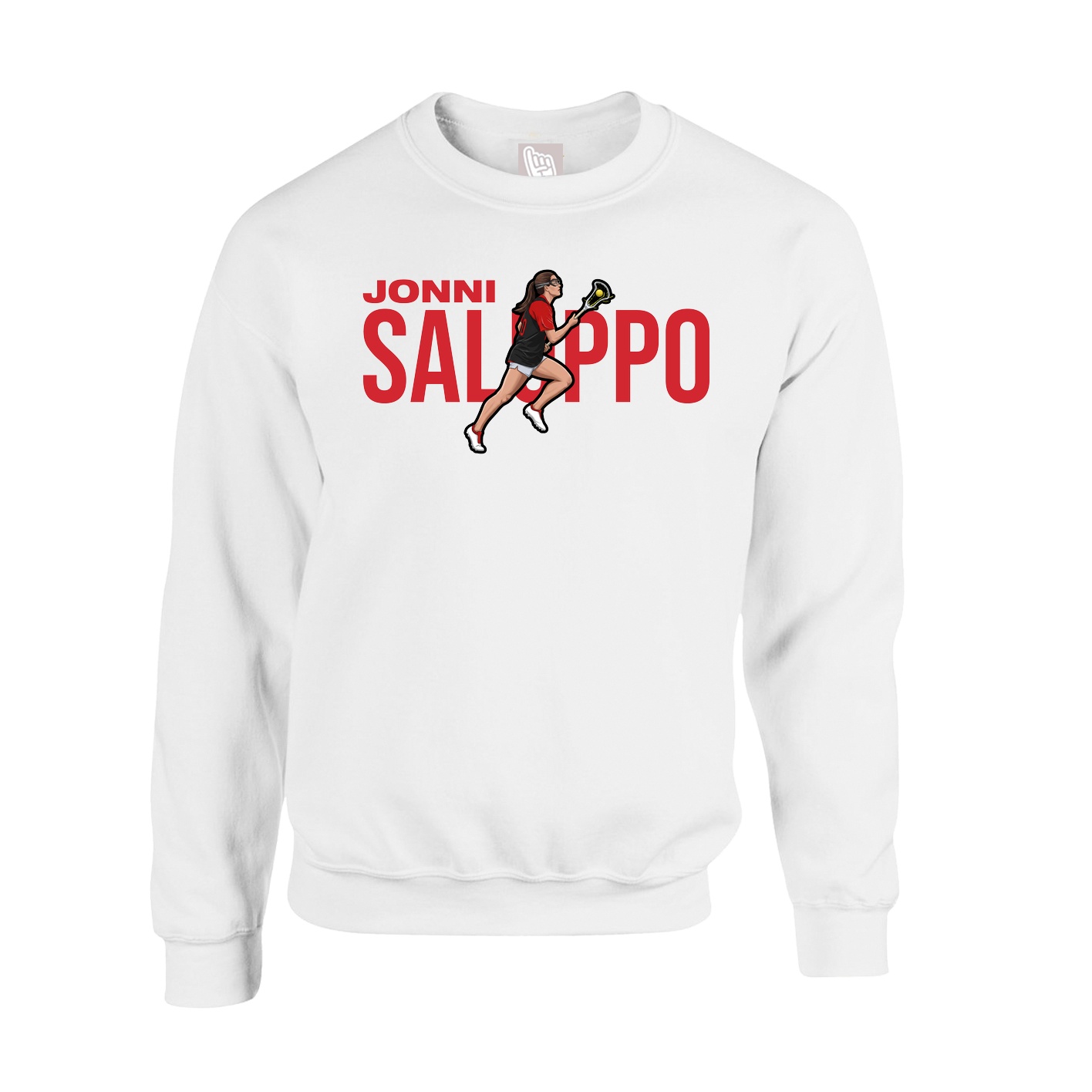 Fleece Crew — Player Name in White