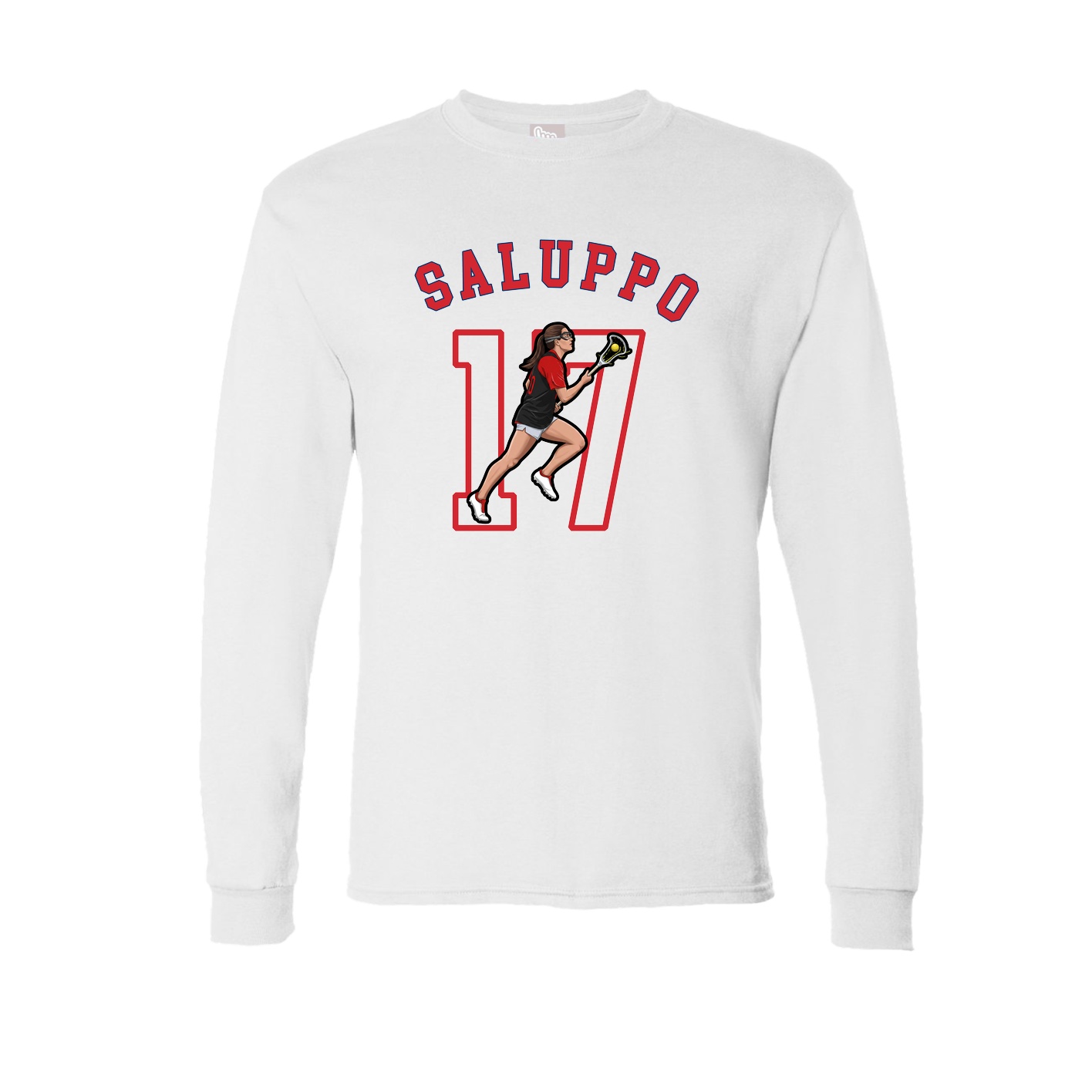 Long Sleeve Tee — Shirsey Arch in White