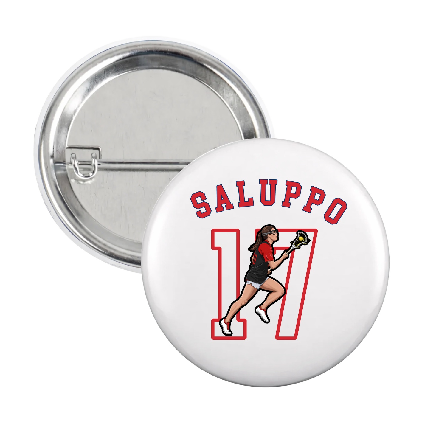 Game Day Button — Shirsey Arch in White
