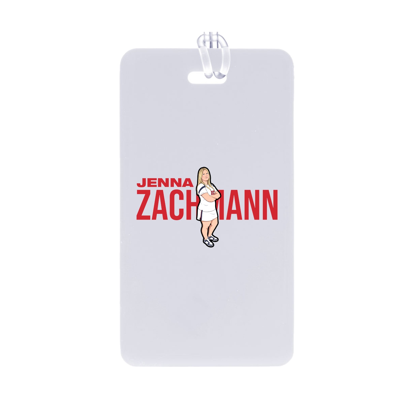 Bag Tag — Player Name in Classic