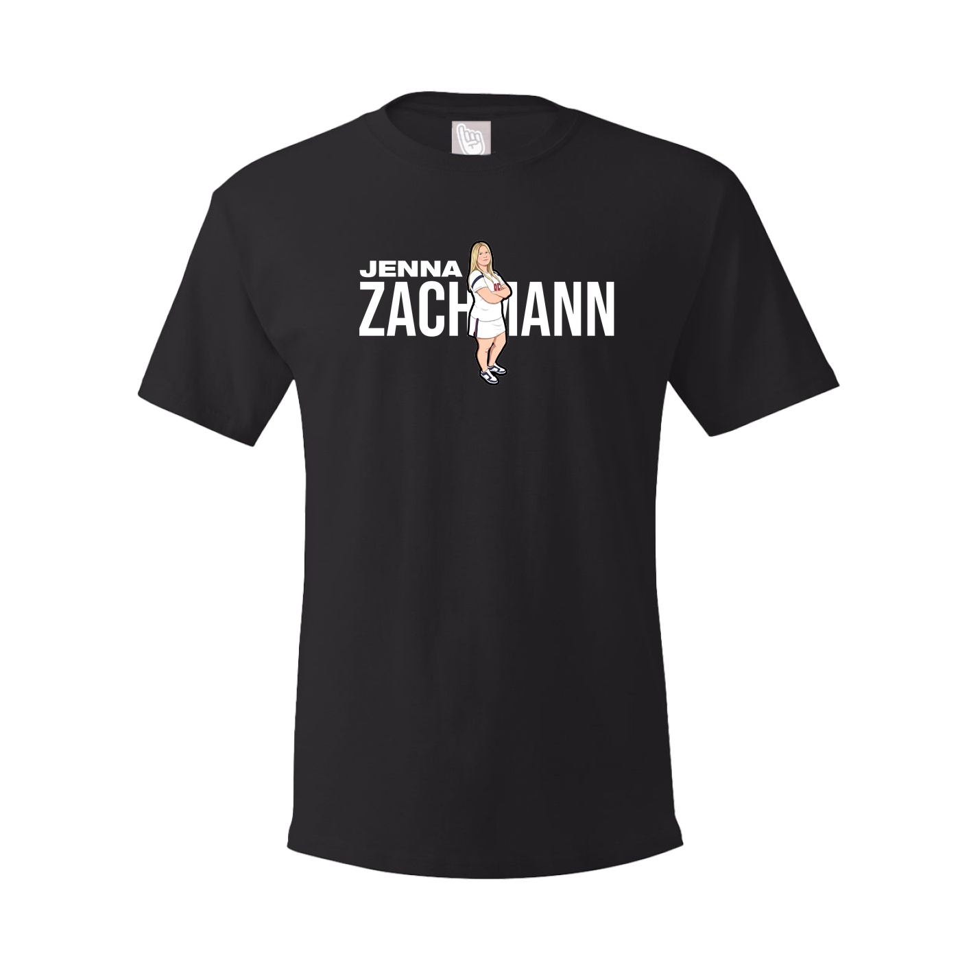 Youth Tee — Player Name in Black