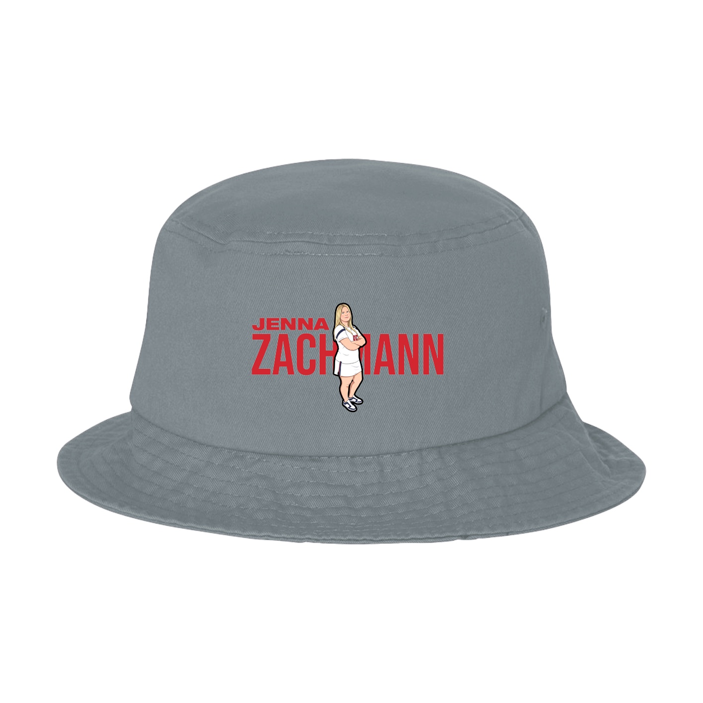 Bucket Cap — Player Name in Grey
