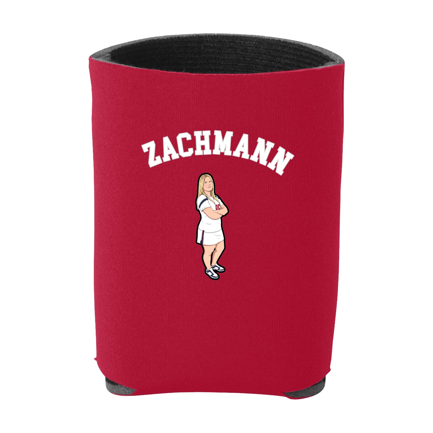 Can Holder — Shirsey Arch in Red