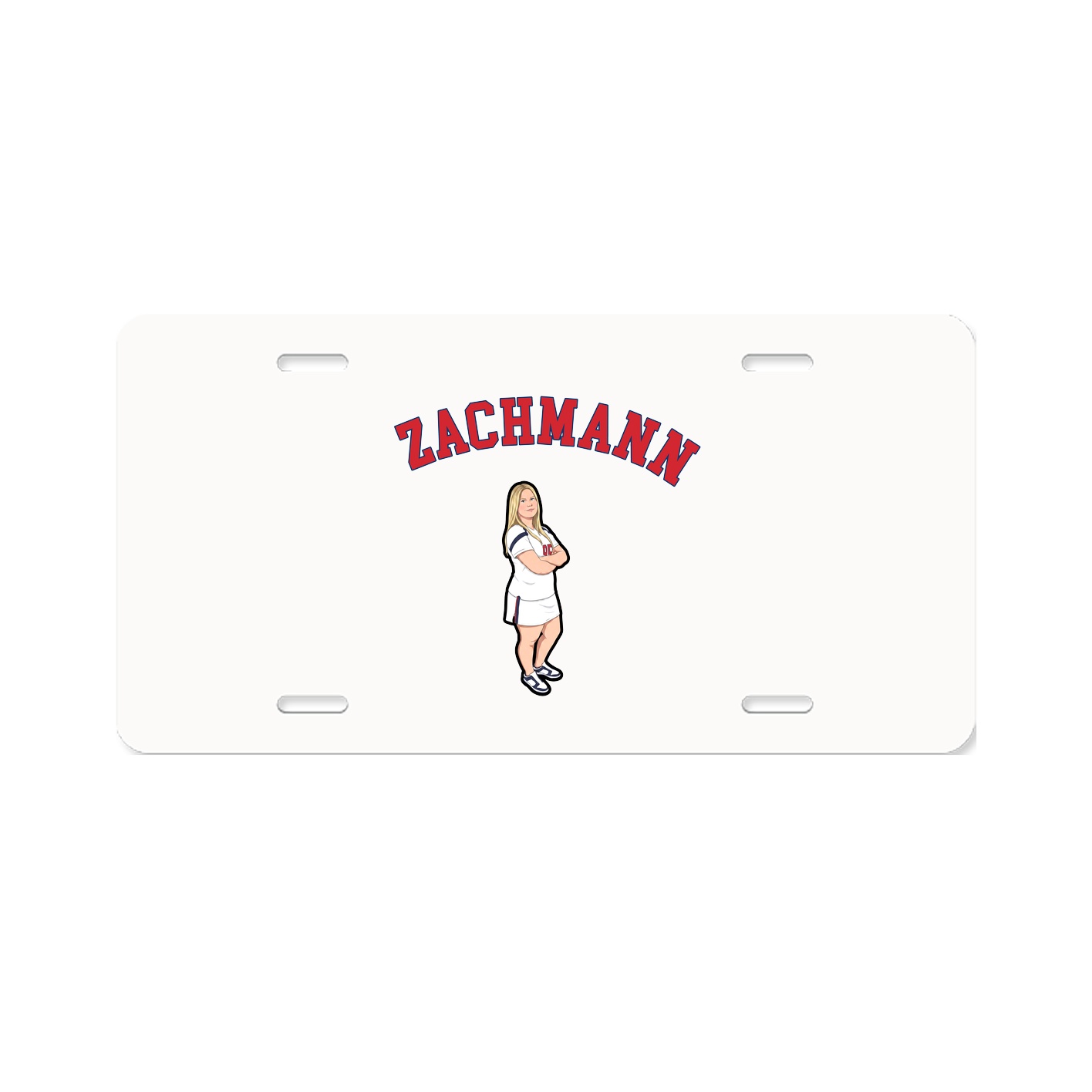 License Plate — Shirsey Arch in Classic