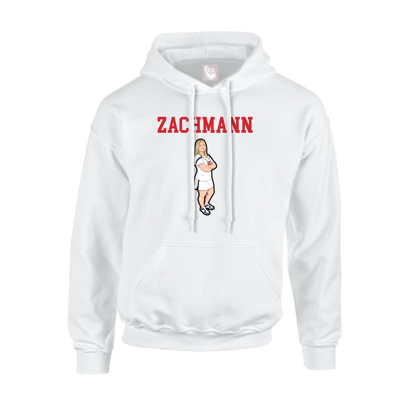 Youth Hoodie — Shirsey in White