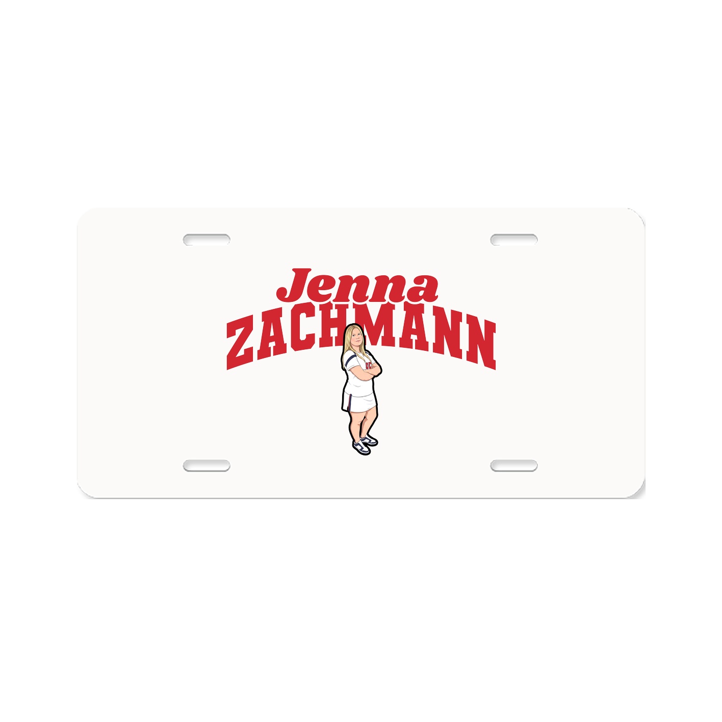 License Plate — Signature Arch in Classic