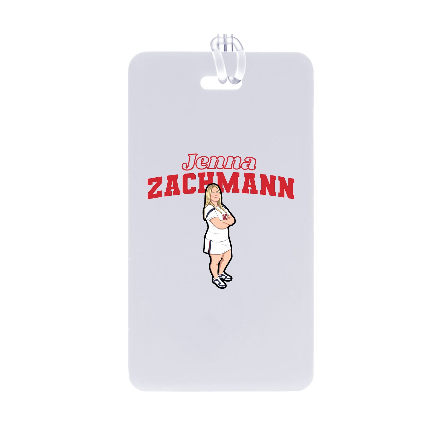 Bag Tag — Name Arch in Classic