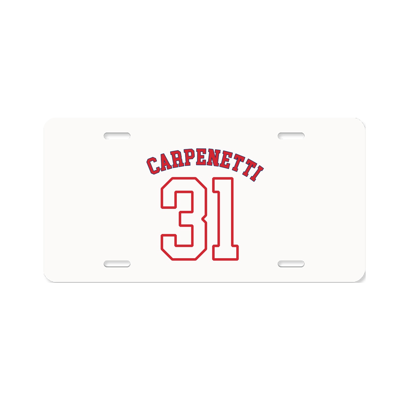 License Plate — Shirsey Arch in Classic
