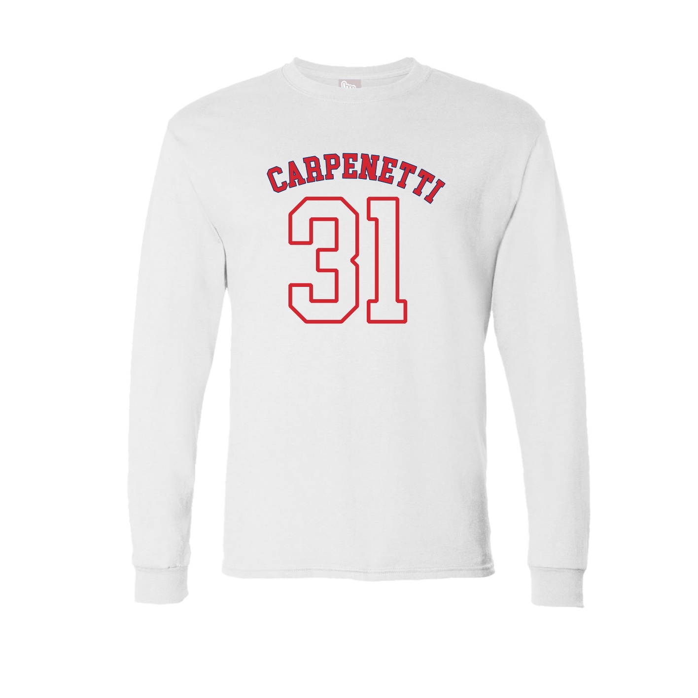 Long Sleeve Tee — Shirsey Arch in White