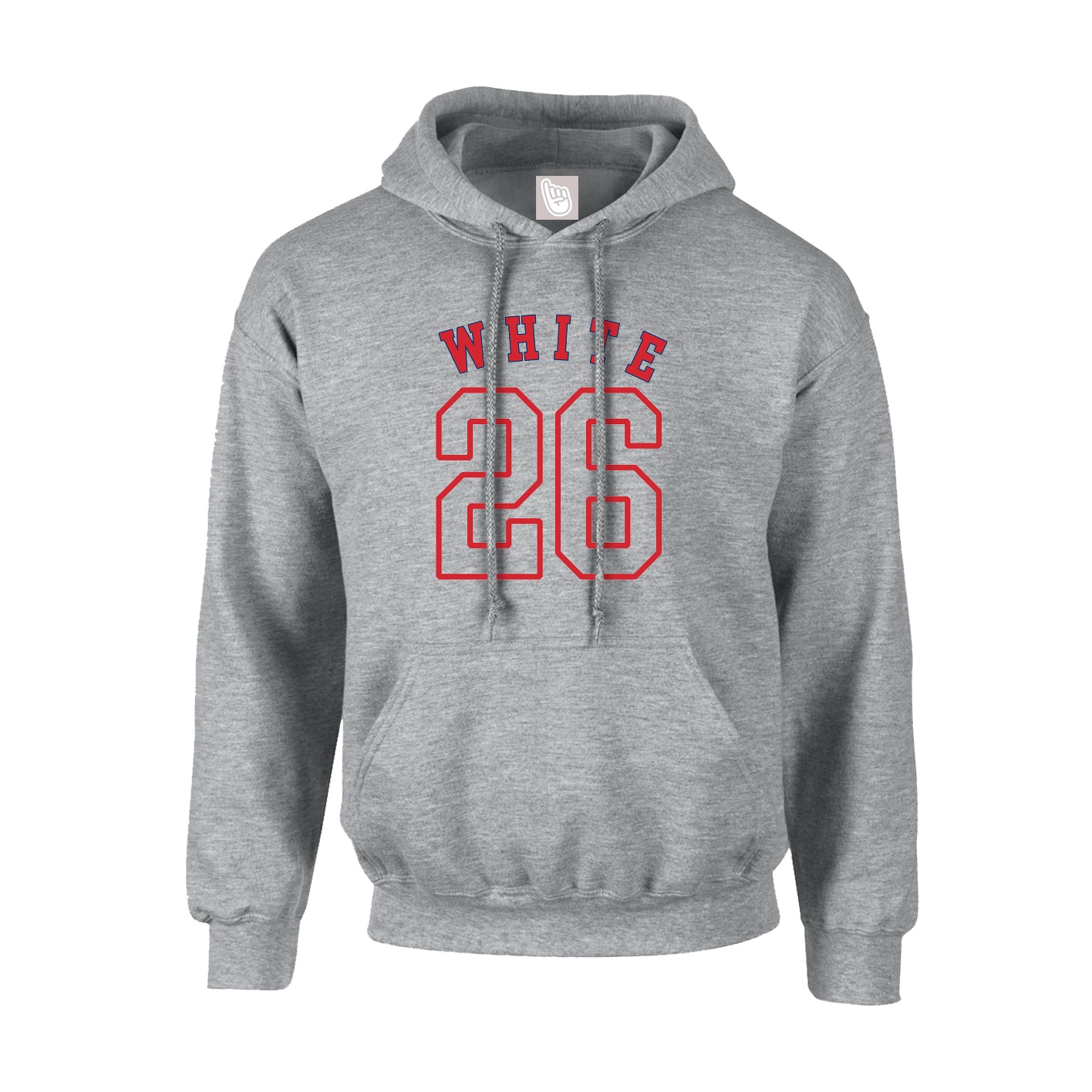 Hoodie — Shirsey Arch in Grey