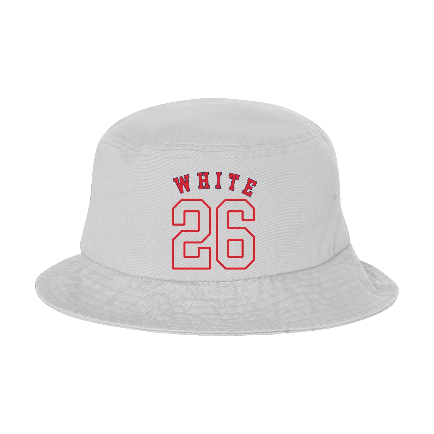 Bucket Cap — Shirsey Arch in White