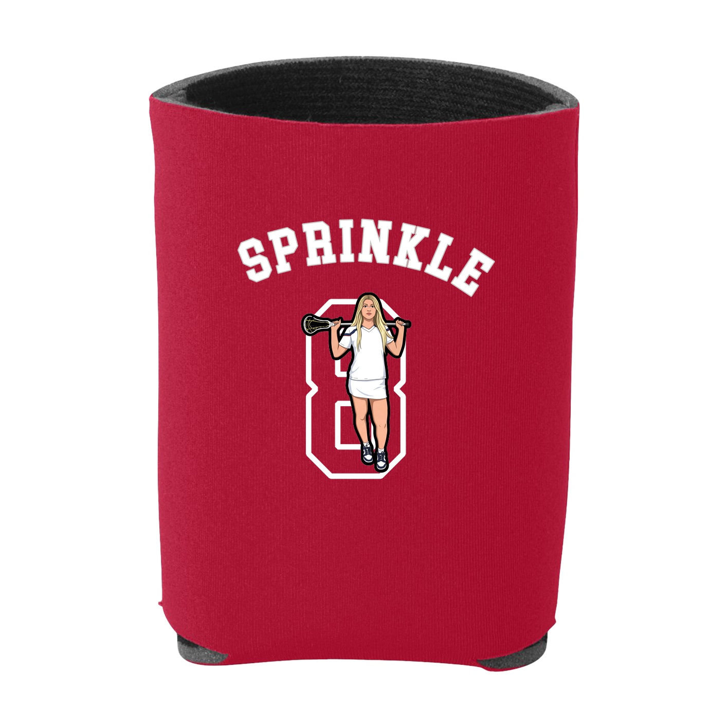 Can Holder — Shirsey Arch in Red