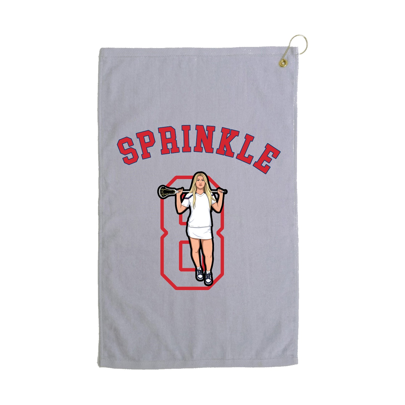 Golf Towel — Shirsey Arch in Grey