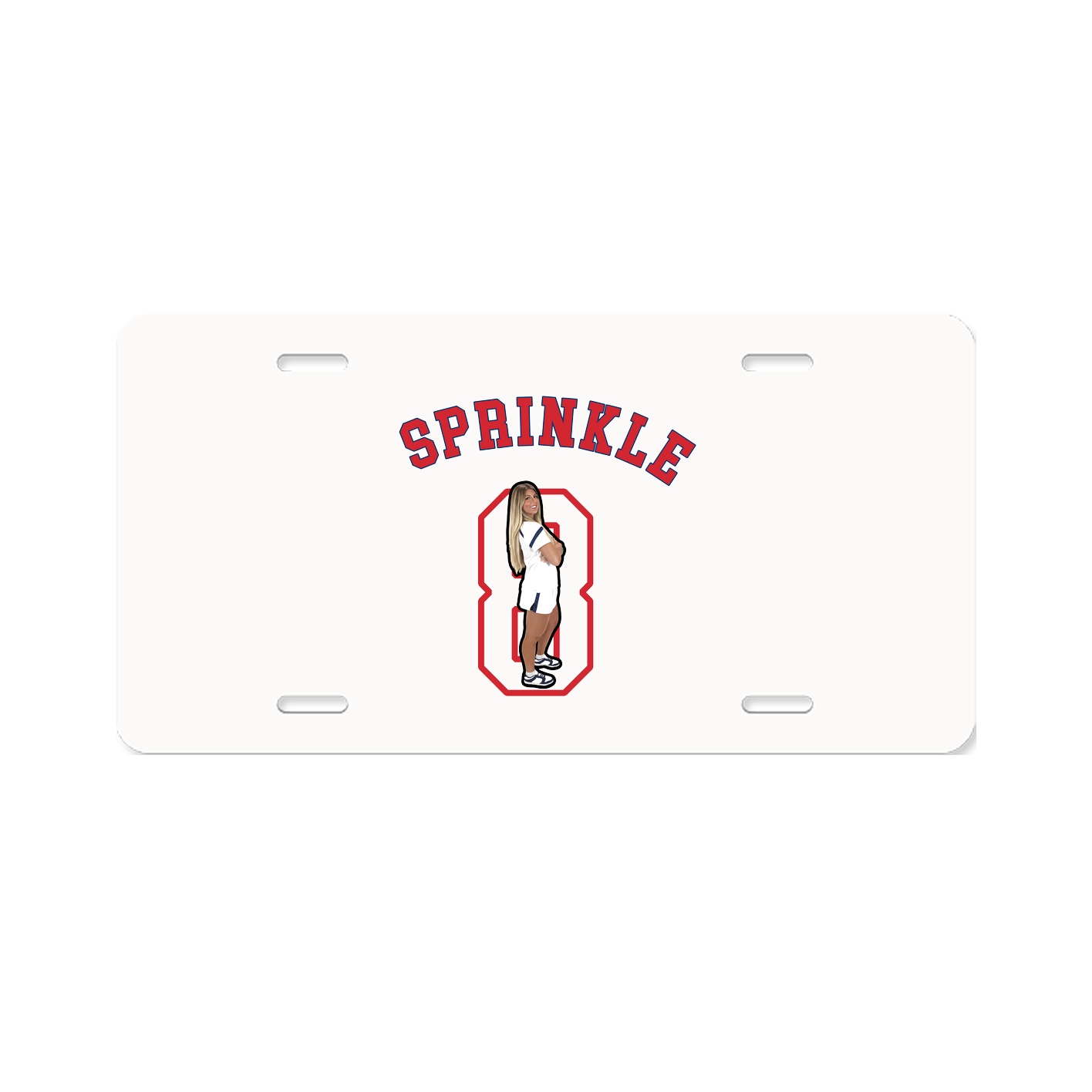 License Plate — Shirsey Arch in Classic