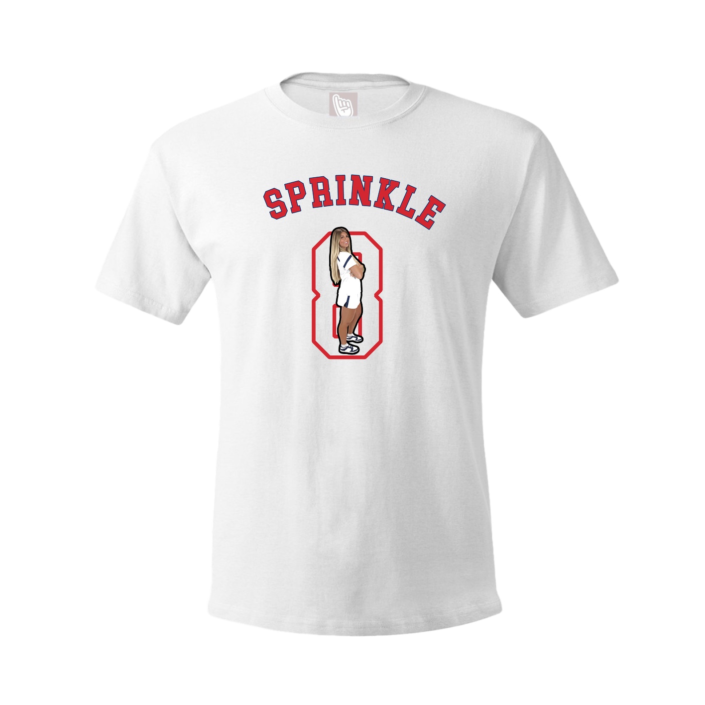 Youth Tee — Shirsey Arch in White