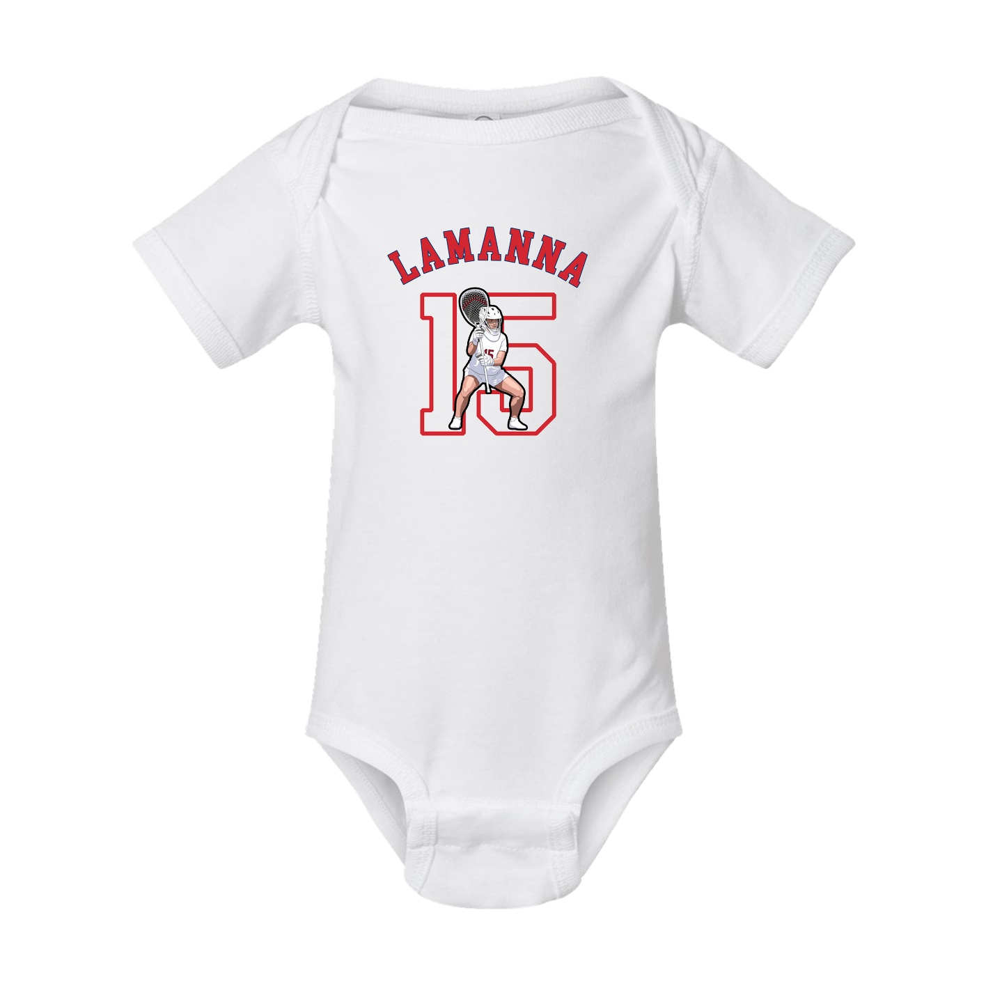 Baby Onesie — Shirsey Arch in White