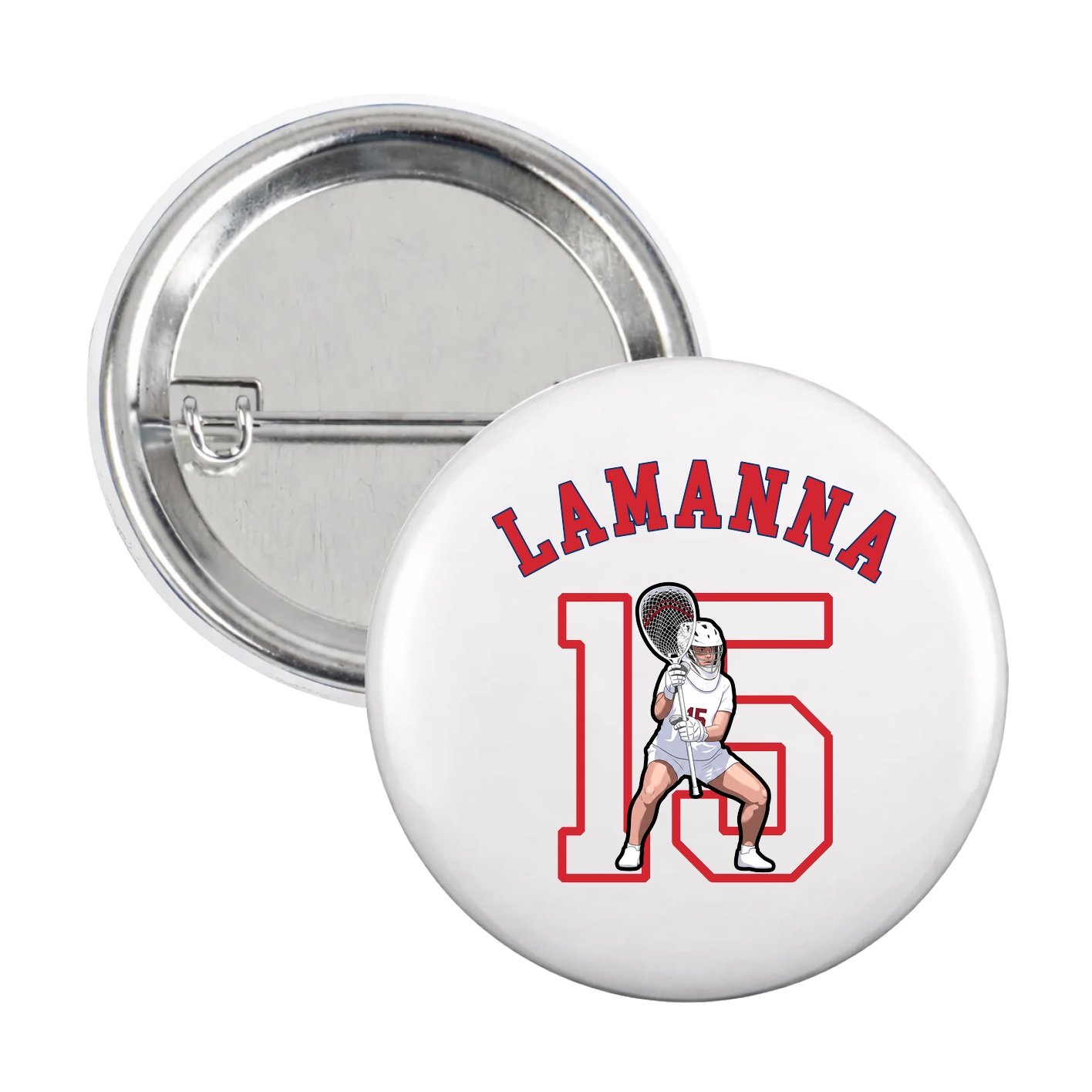 Game Day Button — Shirsey Arch in White